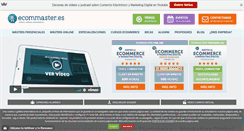 Desktop Screenshot of ecommaster.es