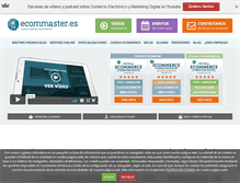 Tablet Screenshot of ecommaster.es